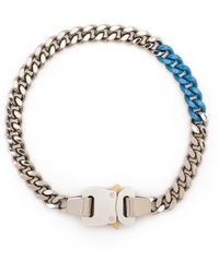 1017 ALYX 9SM - Two-tone Buckle Curb Chain Necklace - Lyst