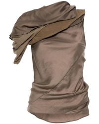 Entire studios - Asymmetric-Neck Top - Lyst