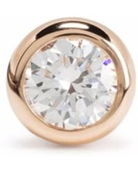 COURBET - 18Kt Recycled Rose Origine Laboratory-Grown Diamond Stud Single Earring - Lyst