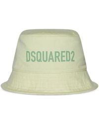 DSquared² - Logo-Print Bucket Hat - Lyst