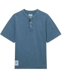 Musium Div. - ボタンカラー デニムtシャツ - Lyst