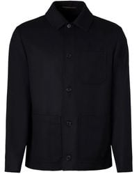 Slowear - Button-Fastening Shirt Jacket - Lyst