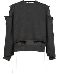 Midorikawa - Sweatshirt Im Layering-Look - Lyst