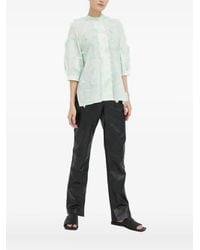 Day Birger et Mikkelsen - Floral Appliqué Blouse - Lyst