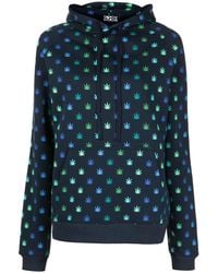 LHD - Sudadera con capucha y estampado de mariguana - Lyst