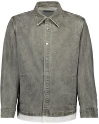 IRO - Cotton Denim Shirt - Lyst