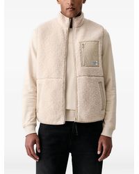 Marc O' Polo - Fleece Zip-Up Gilet - Lyst