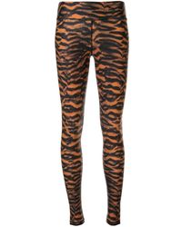 The Upside Легинсы С Принтом - Коричневый