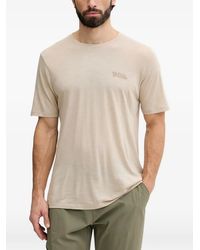 Fjallraven - Abisko Logo-Print T-Shirt - Lyst