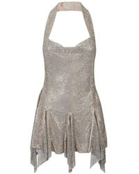 Poster Girl - Munroe Mojito Halter Embellished Dress - Lyst