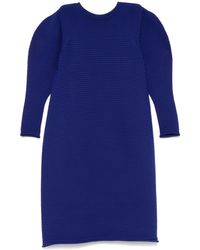 Pleats Please Issey Miyake - Abito Midi Powan - Lyst