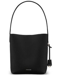 Maison De Sabre - The Bucket Soft Tote Grained Leather Bucket Bag - Lyst