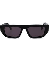 Palm Angels - Hercules Logo-Plaque Sunglasses - Lyst