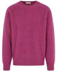 Roberto Collina - Pullover Mit Rundem Ausschnitt - Lyst