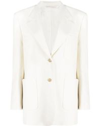 Palm Angels - Knitted Tape-Detail Blazer - Lyst