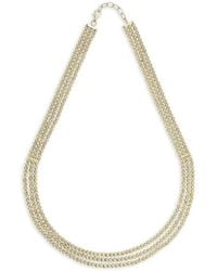Desmo - Collier Crystal 3-Row - Lyst