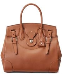 Ralph Lauren - Soft Ricky 33 Leather Tote Bag - Lyst