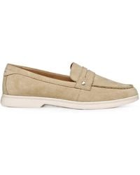 Geox - Xand 3 Penny-Slot Almond-Toe Loafers - Lyst