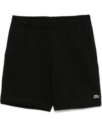 Lacoste - Short À Patch Logo - Lyst