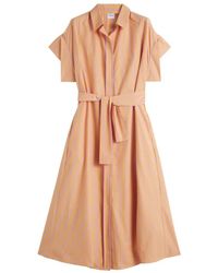 Aspesi - ストライプ シャツドレス - Lyst