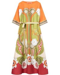 La DoubleJ - Muumuu Placée Dress Round Neck - Lyst