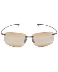 Maui Jim - Hema Zonnebril Met Randloos Montuur - Lyst