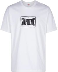 Supreme - Warm Up T-Shirt - Lyst