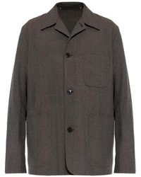 Paul Smith - Buttoned Wool Overshirt - Lyst