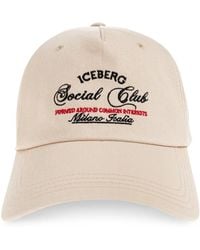 Iceberg - Logo-Embroidered Baseball Cap - Lyst