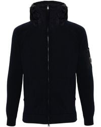 C.P. Company - Hooded Zipped Sweatshirt - Lyst