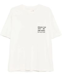 Honor The Gift - Chest-Pocket Graphic-Print T-Shirt - Lyst