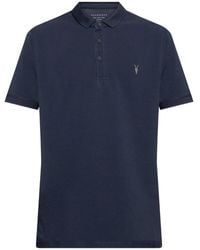 AllSaints - Reform Poloshirt Met Korte Mouwen - Lyst