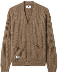 Chocoolate - Cable-Knit Cardigan - Lyst