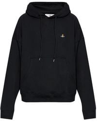 Vivienne Westwood - Orb-Embroidered Hoodie - Lyst