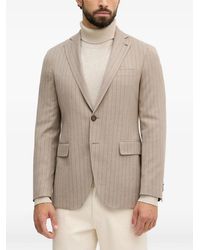 Michael Kors - Pinstripe Single-Breasted Blazer - Lyst