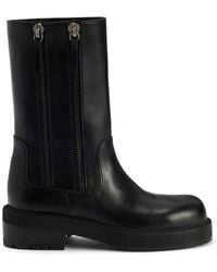 Giuseppe Zanotti - Foustine Leather Ankle Boots - Lyst