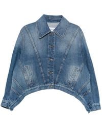 Givenchy - Button denim jacket - Lyst
