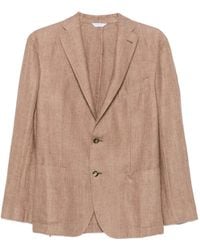 Boglioli - Blazer Con Motivo De Espiga - Lyst