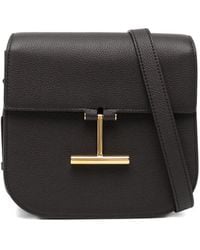 Tom Ford - Kleine Tara Leren Schoudertas - Lyst