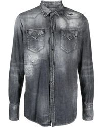 DSquared² - Jeanshemd Im Western-Look - Lyst
