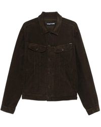 Tom Ford - Dark Moss Corduroy Jacket - Lyst