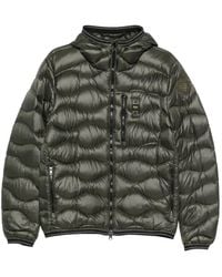 Blauer - Doudoune À Capuche Et Matelassage Ondulé - Lyst