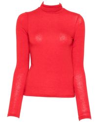 Tela - Matilde Roll-Neck Long-Sleeve Top - Lyst