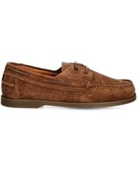 GANT - Lace-Up Suede Boat Shoes - Lyst