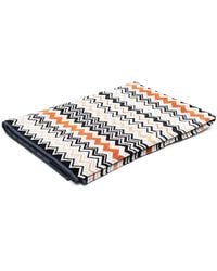 Missoni - Chevron-Knit Cotton Beach Towel - Lyst
