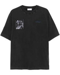 Off-White c/o Virgil Abloh - Graphic-Print T-Shirt - Lyst