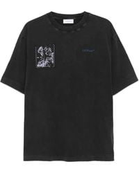 Off-White c/o Virgil Abloh - T-Shirt Met Grafische Print - Lyst