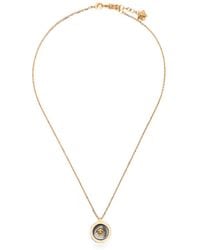 Versace - Medusa Greca-Detail Necklace - Lyst