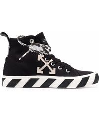 Off-White c/o Virgil Abloh - Vulcanized Mid-Top Sneakers - Lyst