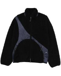 A_COLD_WALL* - Fleece Zip-Up Bomber Jacket - Lyst